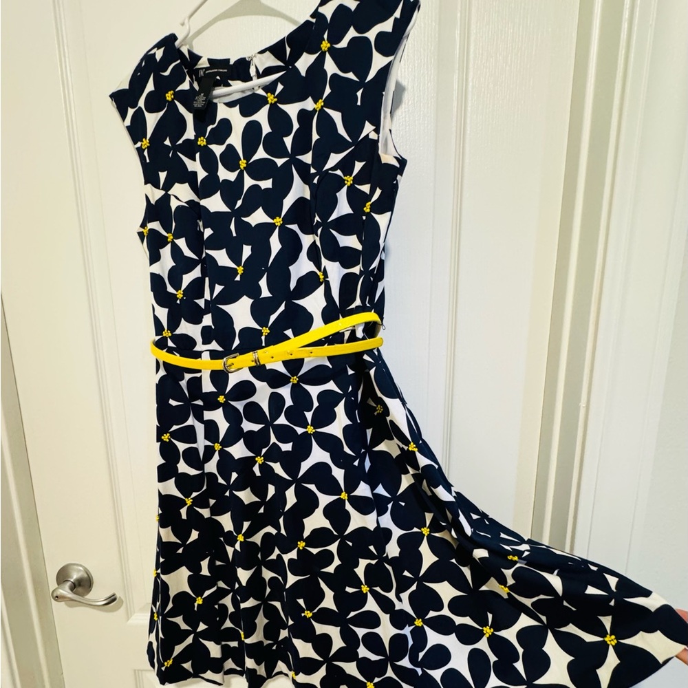 INC Summer Dress, Size 12, Machine Washable
